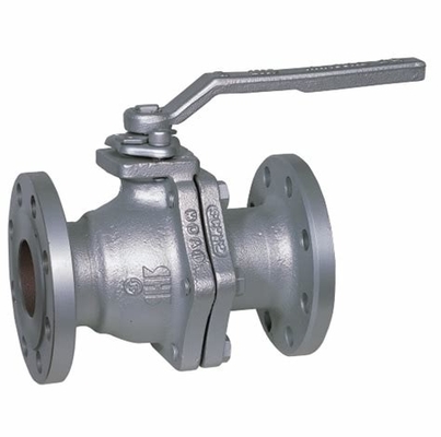 Ductile Iron PN16 End Flange Floating Ball Valve Cast GG25 GGG40 600LB