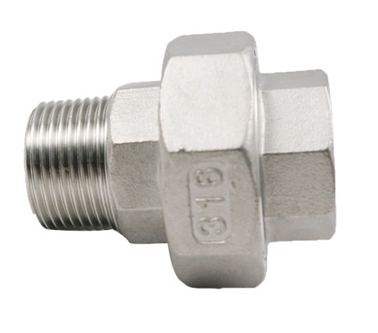 Threaded Pipe Fitting Stainless Steel Casting Conical Union Male Female Union