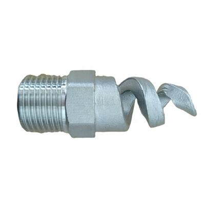 Aço inoxidável 316L bico espiral Silica Sol Precision Casting Investment Parts